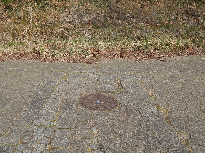 Hydrant ohne Beschilderung