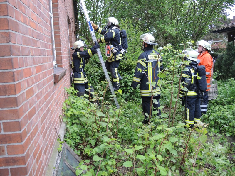 Brandbekämpfung 1. OG 4