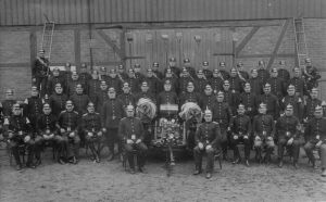 1930 Gruppenfoto FF Tespe